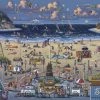 Coupon 🛒 Dowdle Folk Art 500 Pieces Seaside 🎉 -BEACH & OCEAN Puzzles Shop 0000830 600 Seaside