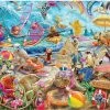 Promo ⌛ Ceaco 550 Pieces Beach Mania 😀 -BEACH & OCEAN Puzzles Shop 021081240765