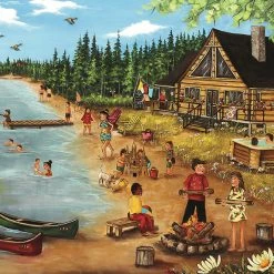 Best deal π€© Pierre Belvedere 1000 Pieces βοΈ Summer At The Log Cabin π