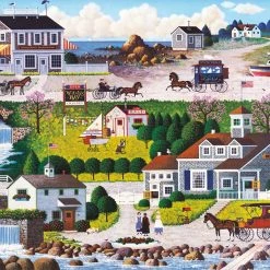 Deals ⭐ Buffalo Games 300 Pieces Cricket Hawk Harbor 😉