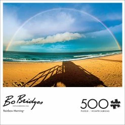 Best reviews of ❤️ Buffalo Games 500 Pieces Rainbow Morning 🎉 -BEACH & OCEAN Puzzles Shop 079346031368 b