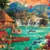 Outlet 🔔 Buffalo Games 500 Pieces Island Life ❤️ -BEACH & OCEAN Puzzles Shop 079346037933