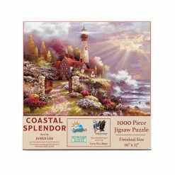 Best reviews of 🔥 SunsOut 1000 Pieces Coastal Splendor 👏 -BEACH & OCEAN Puzzles Shop 18070coastalsplendor front