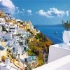 Best deal 🤩 Trefl 1500 Pieces Santorini, Greece 🎉 -BEACH & OCEAN Puzzles Shop 26119 1