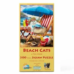 Best deal π SunsOut 300 Pieces Beach Cats π― 7 Best deal π SunsOut 300 Pieces Beach Cats π― -BEACH & OCEAN Puzzles Shop 28865beachcats front