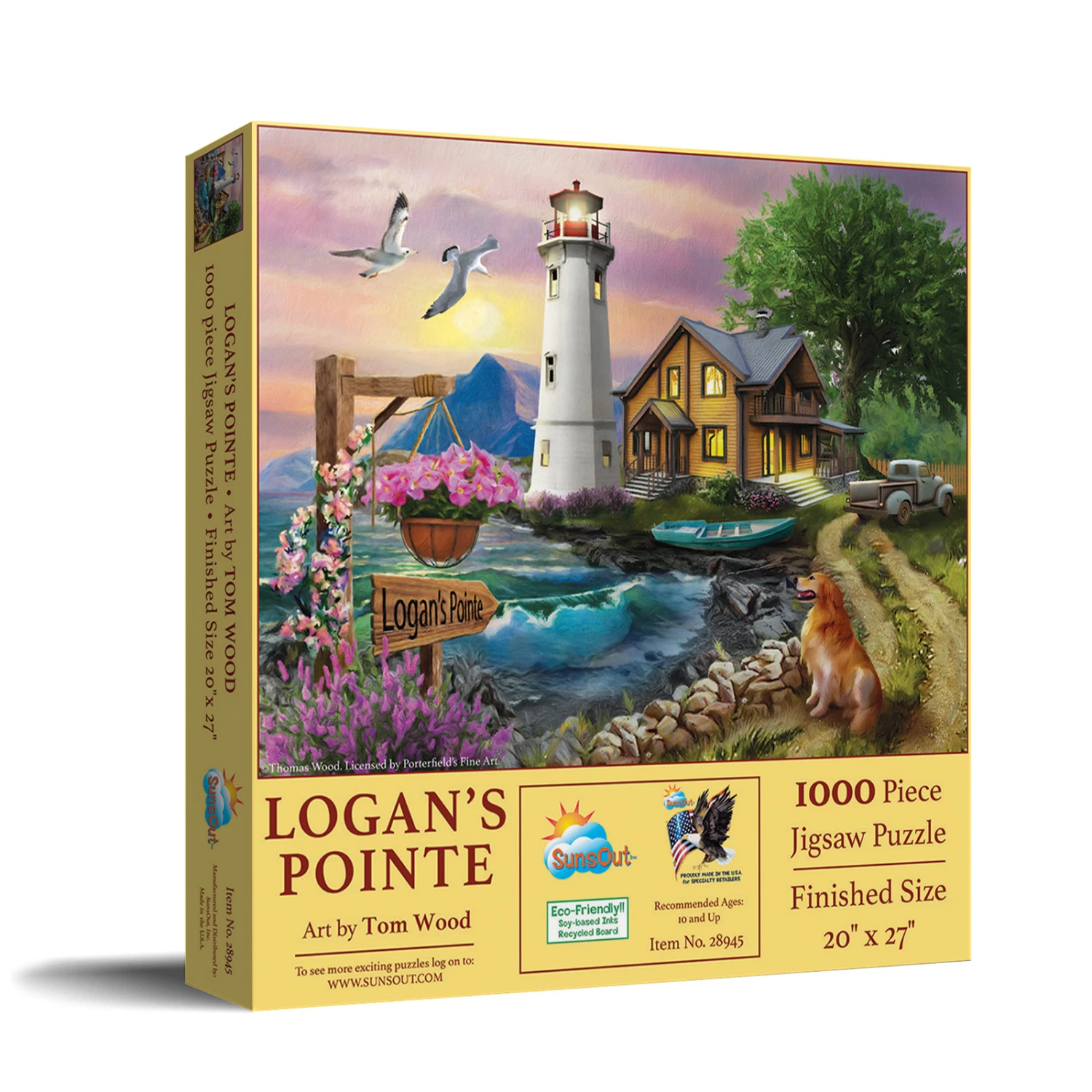 Cheap π SunsOut 1000 Pieces Logan's Pointe β€οΈ 4 Cheap π SunsOut 1000 Pieces Logan's Pointe β€οΈ - Image 2