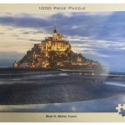 Discount 💯 Tomax Puzzles 1000 Pieces Mont St. Michel, France 👏