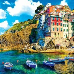 Buy 💯 Kodak 1500 Pieces Cinque Terra Riomaggiola Village Italy ❤️