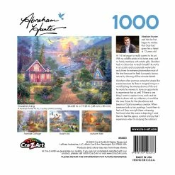 Best reviews of 👏 RoseArt 1000 Pieces Coastal Living 😀 -BEACH & OCEAN Puzzles Shop 4895145423373 BACK