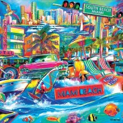 Brand new 🔔 RoseArt 300 Pieces I Heart South Beach ⭐