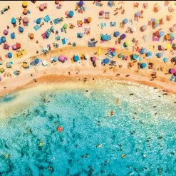 Deals 😉 Kodak 350 Pieces Aerial View Of Sandy Beach With Colorful Umbrellas 😀