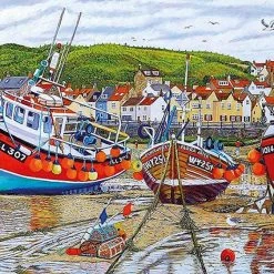 Buy 🎁 Gibsons 636 Pieces Seagulls At Staithes 😍