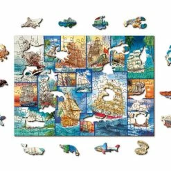 Best reviews of 👍 Wooden City Varies Pieces Sailing Ships 👍 -BEACH & OCEAN Puzzles Shop 5904151823158 3