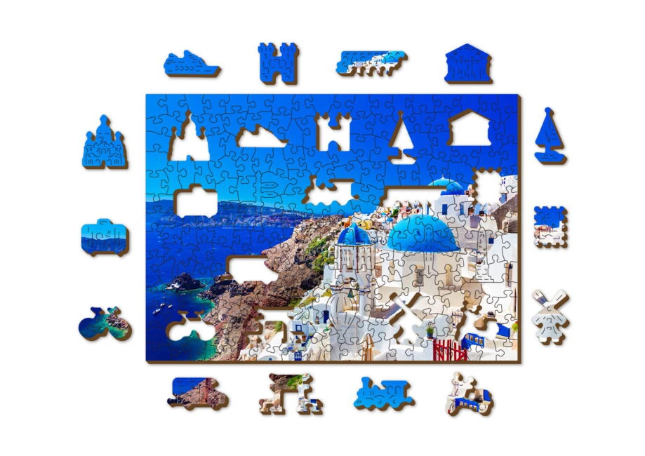 Deals π Wooden City 200 Pieces Santorini Greece π 5 Deals π Wooden City 200 Pieces Santorini Greece π - Image 3