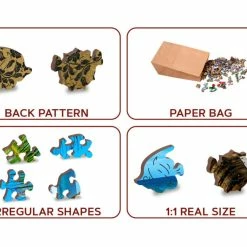 Budget 🧨 Wooden City 505 Pieces Paradise Island Beach 🌟 -BEACH & OCEAN Puzzles Shop 5904151823639 4