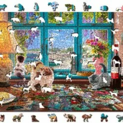 Best Pirce 🌟 Wooden City 1000+ Pieces Puzzler's Desk ✔️ -BEACH & OCEAN Puzzles Shop 5904151823929 3