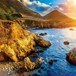 Best Pirce 😉 Eurographics 1000 Pieces Sunset On The Pacific Coast ✔️