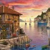 Promo 🤩 Eurographics 1000 Pieces Mediterranean Harbor 😉 -BEACH & OCEAN Puzzles Shop 628136609623