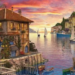 Promo 🤩 Eurographics 1000 Pieces Mediterranean Harbor 😉