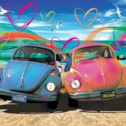 Best Pirce 🔔 Eurographics 1000 Pieces VW Beetle Love 😉