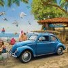 Cheap 🤩 Eurographics 1000 Pieces VW Beetle Surf Shack ⭐ -BEACH & OCEAN Puzzles Shop 62813665683201