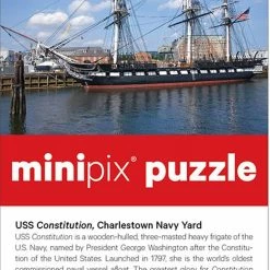 Best reviews of 🎉 Pigment & Hue 140 Pieces USS Constitution MiniPix® Puzzle ⌛ -BEACH & OCEAN Puzzles Shop 653370518394 B2 USS