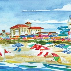 Discount 🥰 Heritage Puzzles 500 Pieces Boardwalk Beach 🥰