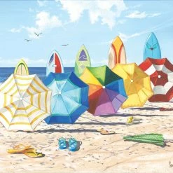 Brand new ❤️ Heritage Puzzles 1000 Pieces Brellas And Boards 🛒