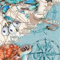 Coupon 🎁 Heritage Puzzles 550 Pieces South Carolina Coast 🔥