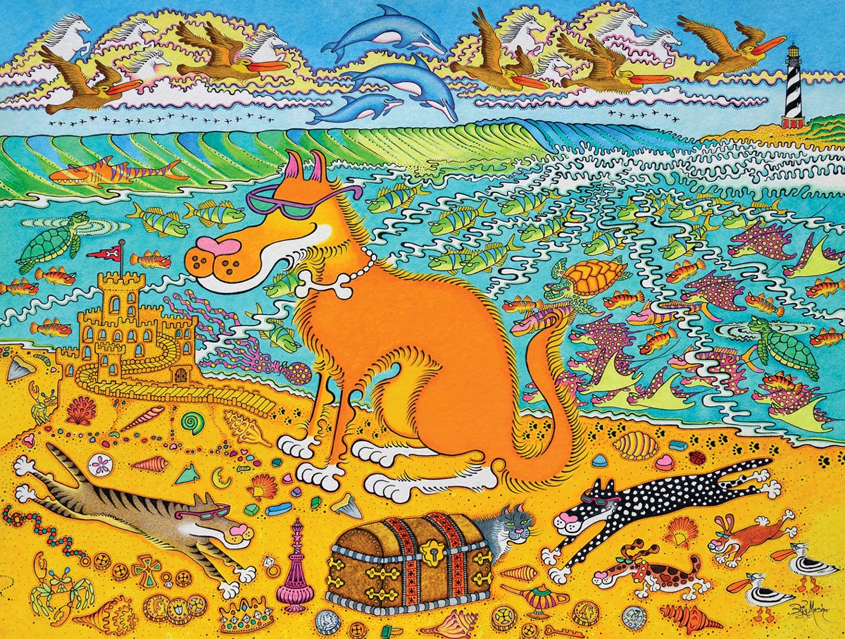 Deals ๐ฅ Heritage Puzzles 550 Pieces Surf ๐ฆฎ Dog's Beach Treasure ๐ 3 Deals ๐ฅ Heritage Puzzles 550 Pieces Surf ๐ฆฎ Dog's Beach Treasure ๐