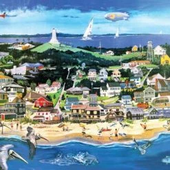 Hot Sale 🛒 Heritage Puzzles 550 Pieces Kill Devil Hills 😍