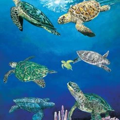 Wholesale 👏 Heritage Puzzles 550 Pieces Majestic Sea Turtles 👏