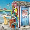 Budget 😀 Heritage Puzzles 550 Pieces Crab Shack 👏 -BEACH & OCEAN Puzzles Shop 654497407059 1