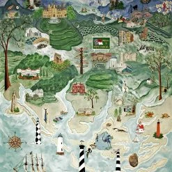 Brand new 🎁 Heritage Puzzles 550 Pieces All Things North Carolina 🤩