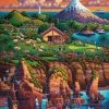 Best deal 🔥 Dowdle Folk Art 500 Pieces New Zealand North 💯 -BEACH & OCEAN Puzzles Shop 671095004824