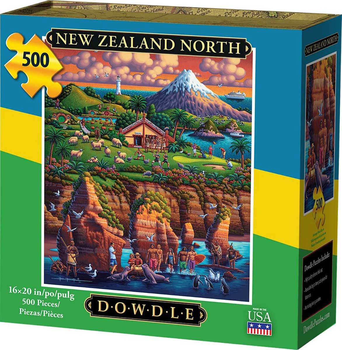 Best deal π₯ Dowdle Folk Art 500 Pieces New Zealand North π― 4 Best deal π₯ Dowdle Folk Art 500 Pieces New Zealand North π― - Image 2