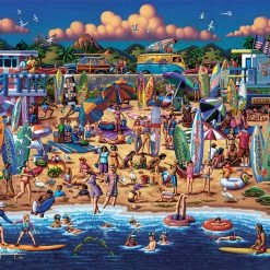 Brand new 🥰 Dowdle Folk Art 300 Pieces Surfin' USA 🧨