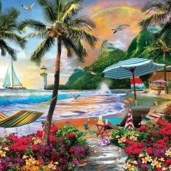 Outlet 👍 MasterPieces 550 Pieces Hawaiian Life 💯