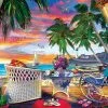 Flash Sale ✨ MasterPieces 550 Pieces Paradise Breeze 🎉 -BEACH & OCEAN Puzzles Shop 705988321184