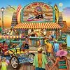 Best Sale 🛒 Willow Creek Press 1000 Pieces The Surf Cat Grill ✨ -BEACH & OCEAN Puzzles Shop 709786067961 1