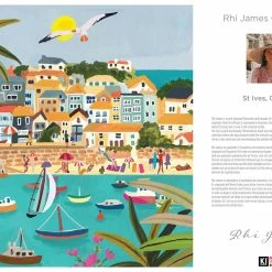 Best Sale ⌛ Karmin International 300 Pieces St. Ives, Cornwall 🥰 -BEACH & OCEAN Puzzles Shop 773392026629 stives 3