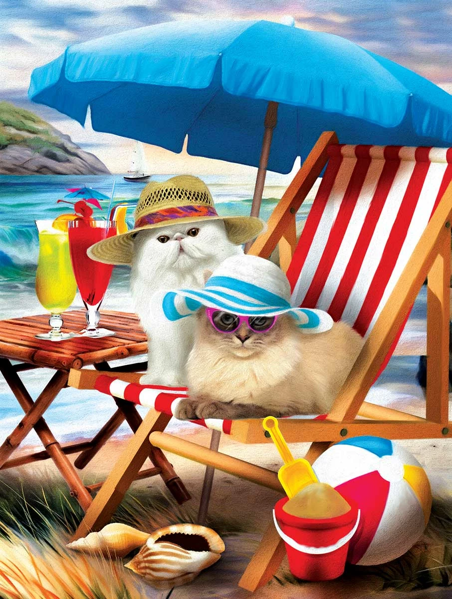 Best deal π SunsOut 300 Pieces Beach Cats π― 3 Best deal π SunsOut 300 Pieces Beach Cats π―