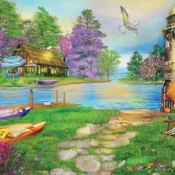 Outlet 🛒 SunsOut 1000 Pieces Seagull Bay 👏