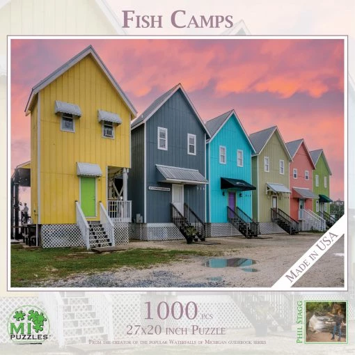 Best reviews of 🔔 MI Puzzles 1000 Pieces Fish Camps 💯 -BEACH & OCEAN Puzzles Shop 813461027970
