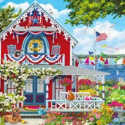 New ✨ Vermont 🎄 Christmas Company 1000 Pieces 🌞 Summer Welcome       🎉