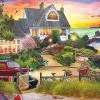 Best reviews of 🤩 Kodak 550 Pieces Seaside Hill ⌛ -BEACH & OCEAN Puzzles Shop 8300 ZZAG Seaside Hill