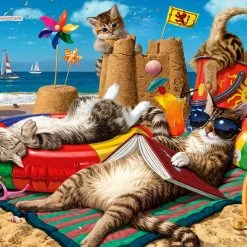 Best reviews of 🥰 Anatolian 260 Pieces Cats On The Beach ✨