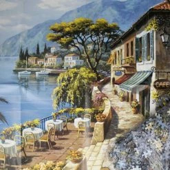 Brand new 🧨 Puzzlelife 1000 Pieces Overlook Cafe 🎉