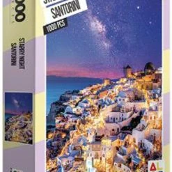 Best deal ✨ Puzzlelife 1000 Pieces Starry Night Santorini 👏