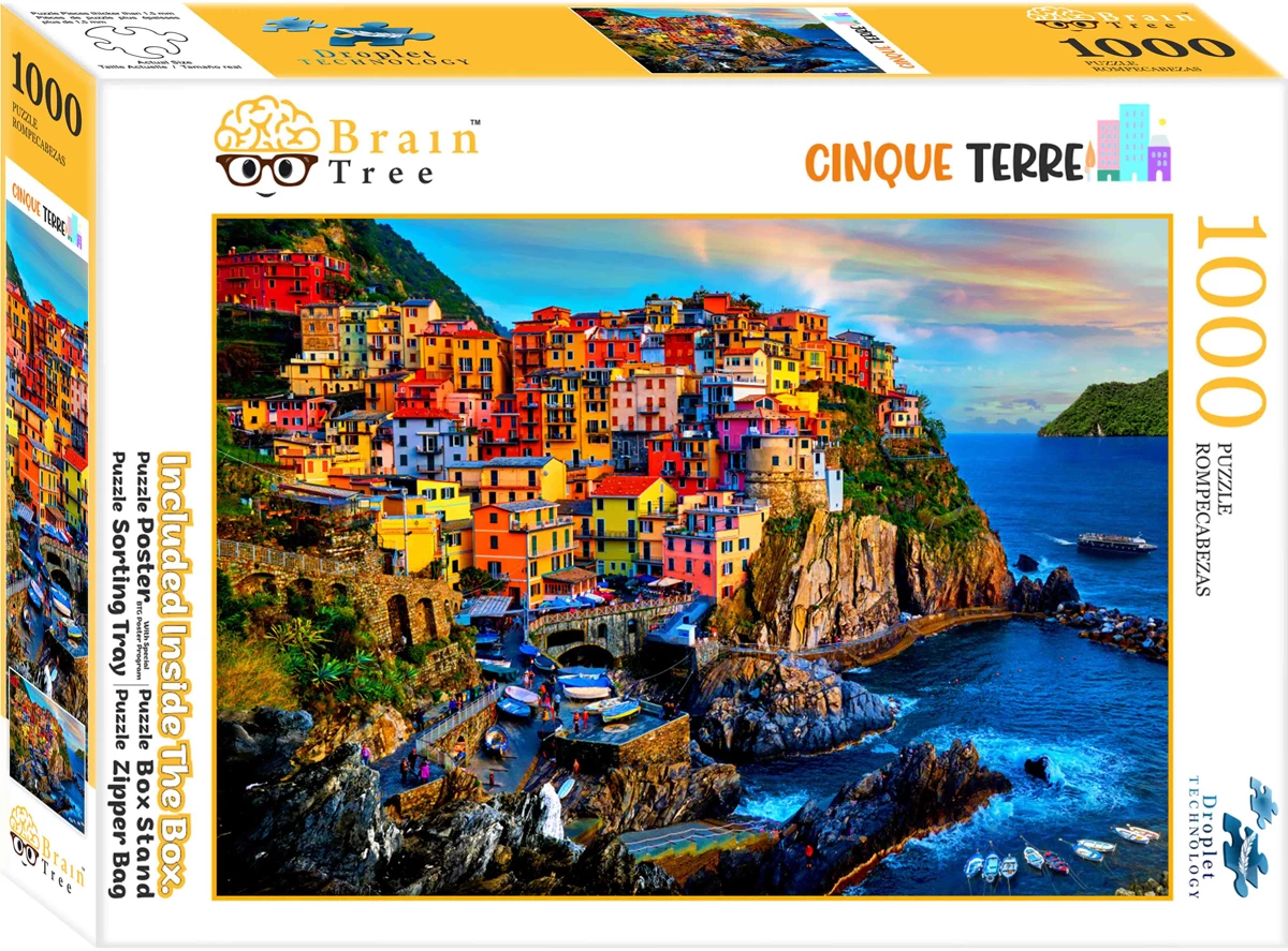 Best Sale 𧨠Brain Tree 1000 Pieces Cinque Terre β 4 Best Sale 𧨠Brain Tree 1000 Pieces Cinque Terre β - Image 2